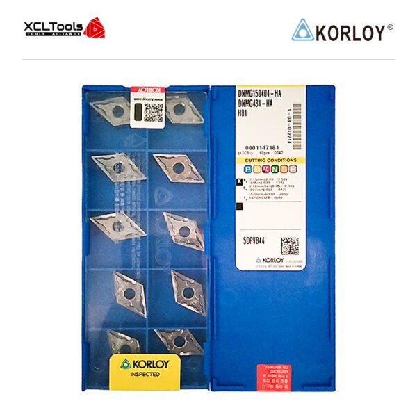 Korloy DNMG150404-HA H01 CNC Cutting Insert - XCLTOOLS