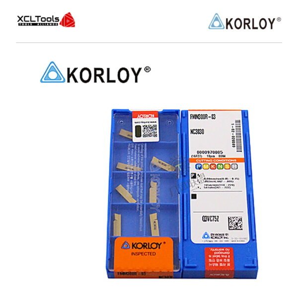 Korloy FMM300R-03 NC3030 CNC Cutting Insert - XCLTOOLS