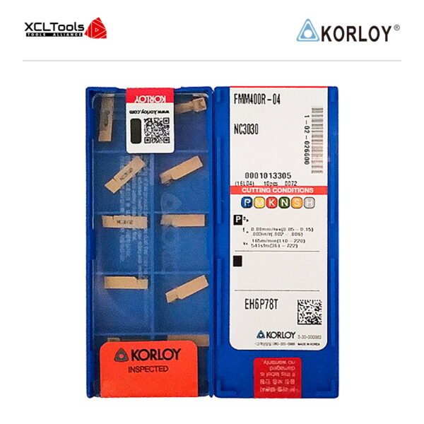 Korloy FMM400R-04 NC3030 CNC Cutting Insert - XCLTOOLS