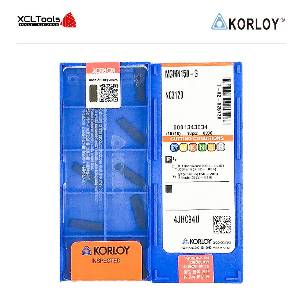 Korloy MGMN150-G NC3120 CNC Cutting Insert - XCLTOOLS Korloy MGMN150-G NC3120 CNC Cutting Insert - XCLTOOLS