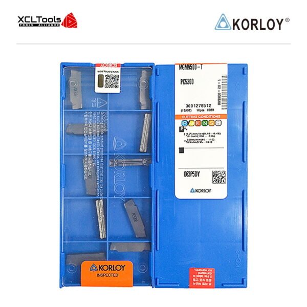 Korloy MGMN500-T PC5300 CNC Cutting Insert - XCLTOOLS