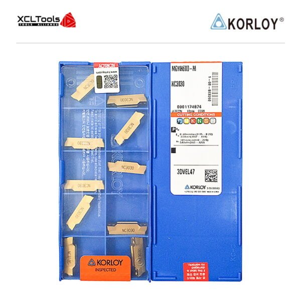 Korloy MGMN600-M NC3030 CNC Cutting Insert - XCLTOOLS
