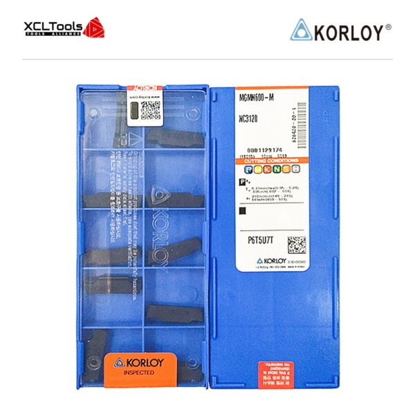 Korloy MGMN600-M NC3120 CNC Cutting Insert - XCLTOOLS