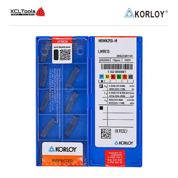 Korloy MRMN250-M LM9810 CNC Cutting Insert - XCLTOOLS
