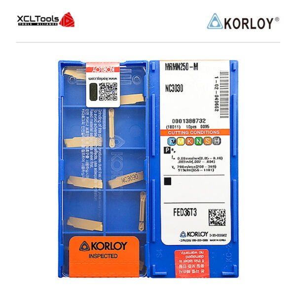 Korloy MRMN250-M NC3030 CNC Cutting Insert - XCLTOOLS