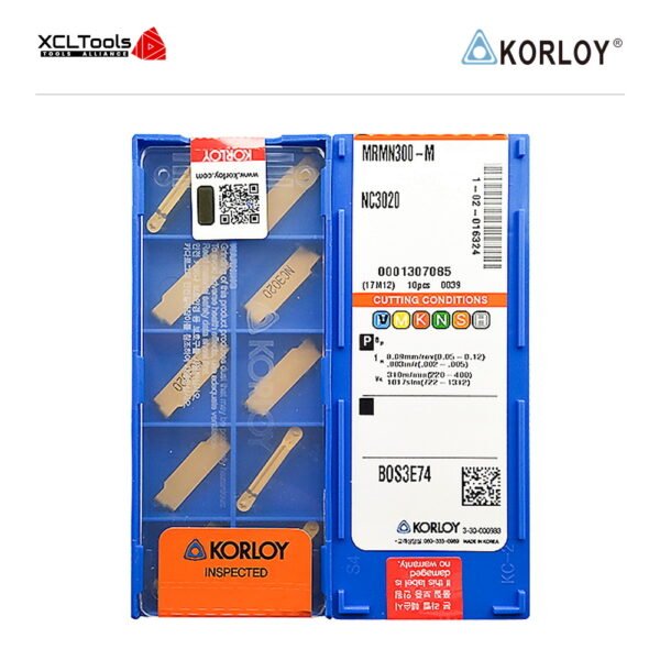 Korloy MRMN300-M NC3020 CNC Cutting Insert - XCLTOOLS