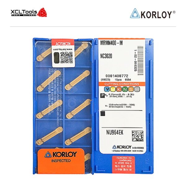 Korloy MRMN400-M NC3020 CNC Cutting Insert - XCLTOOLS