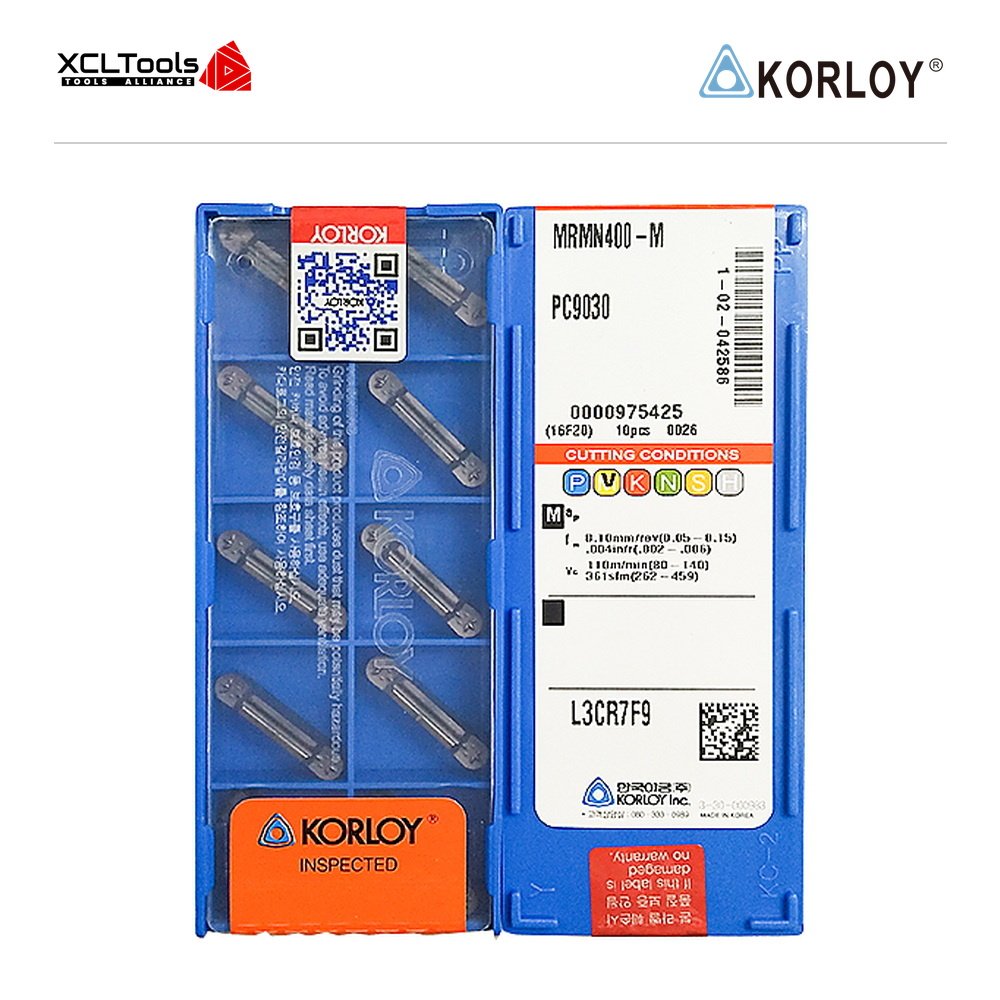 Korloy MRMN400-M PC9030 CNC Cutting Insert - XCLTOOLS Korloy MRMN400-M PC9030 CNC Cutting Insert - XCLTOOLS