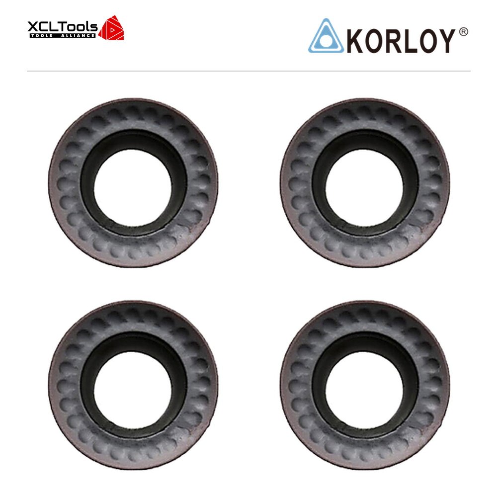 Korloy RPMT08T2MOE KF5800 CNC Cutting Insert - XCLTOOLS Korloy RPMT08T2MOE KF5800 CNC Cutting Insert - XCLTOOLS