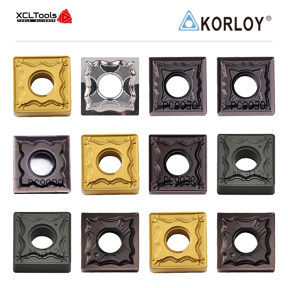 Korloy SNMG120404-HS PC5300 CNC Cutting Insert - XCLTOOLS Korloy SNMG120404-HS PC5300 CNC Cutting Insert - XCLTOOLS