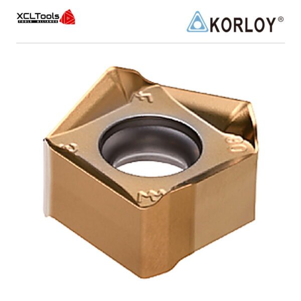 Korloy SNMX120612-MM PC6510 CNC Cutting Insert - XCLTOOLS