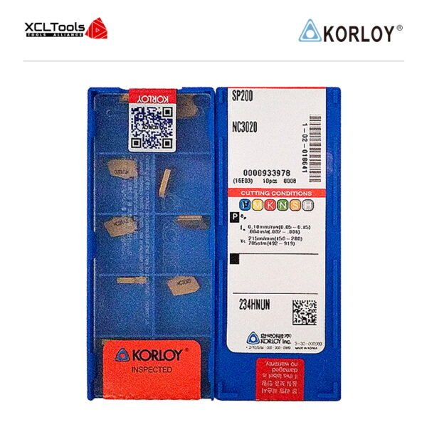 Korloy SP200 NC3020 CNC Cutting Insert - XCLTOOLS
