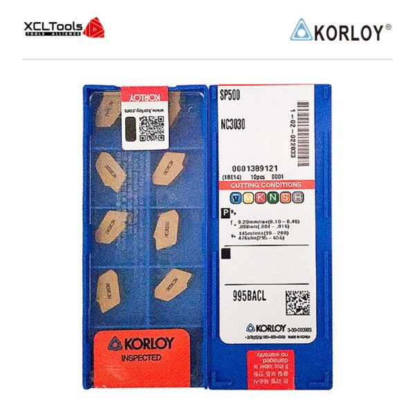 Korloy SP500 NC3030 CNC Cutting Insert - XCLTOOLS