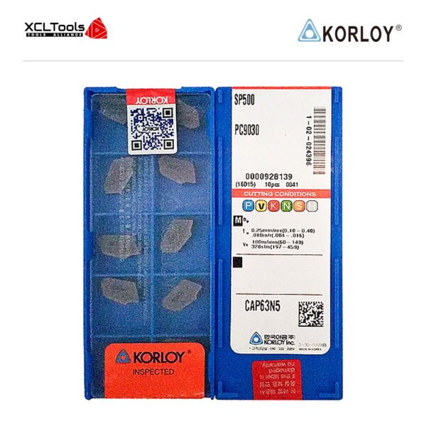Korloy SP500 PC9030 CNC Cutting Insert - XCLTOOLS