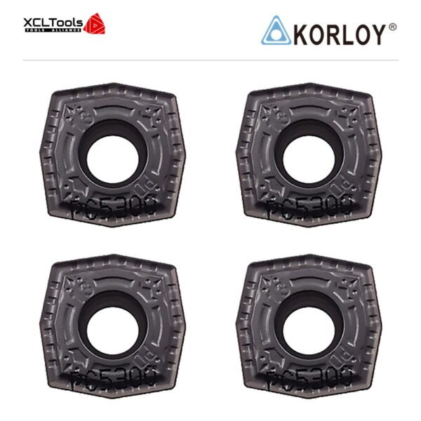Korloy XOMT040204-PD PC5300 CNC Cutting Insert - XCLTOOLS