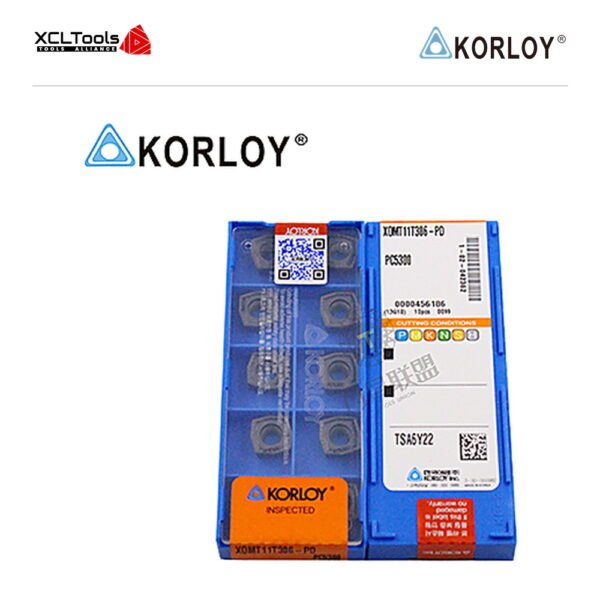 Korloy XOMT11T306-PD PC5300 CNC Cutting Insert - XCLTOOLS
