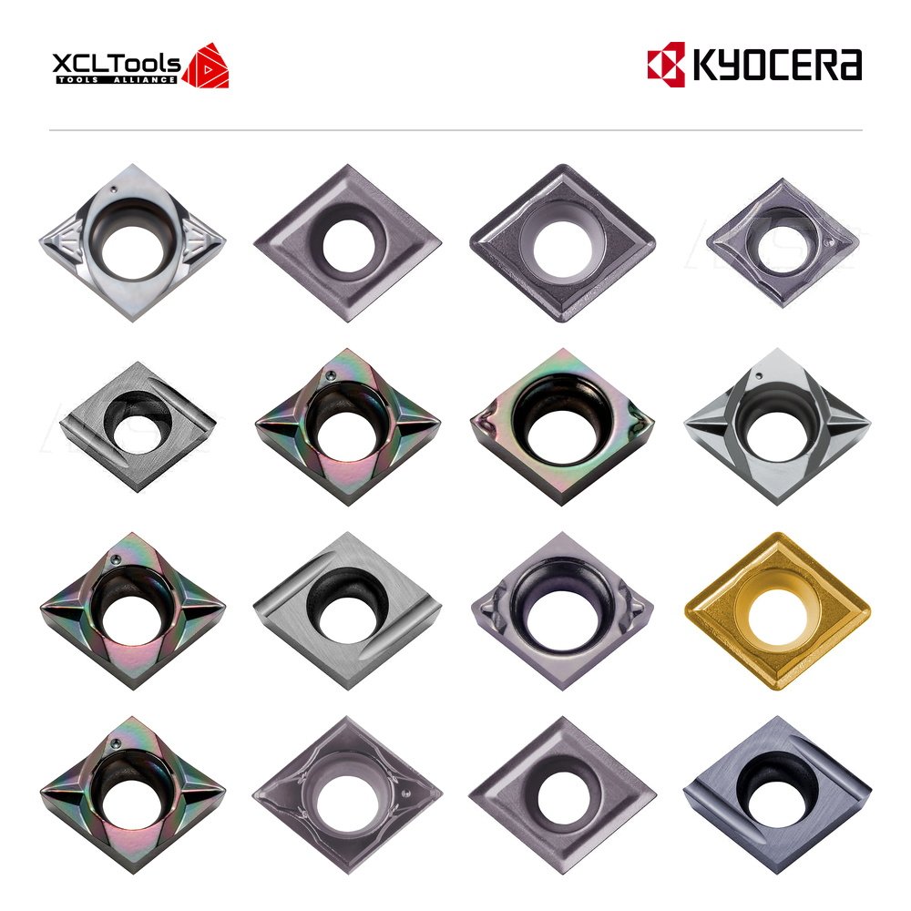 Kyocera CCGT Series CNC Cutting Inserts - XCLTOOLS Kyocera CCGT Series CNC Cutting Inserts - XCLTOOLS