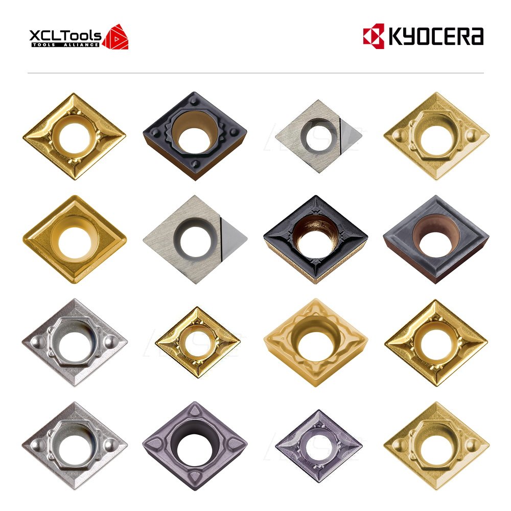 Kyocera CCMT Series CNC Cutting Inserts - XCLTOOLS Kyocera CCMT Series CNC Cutting Inserts - XCLTOOLS