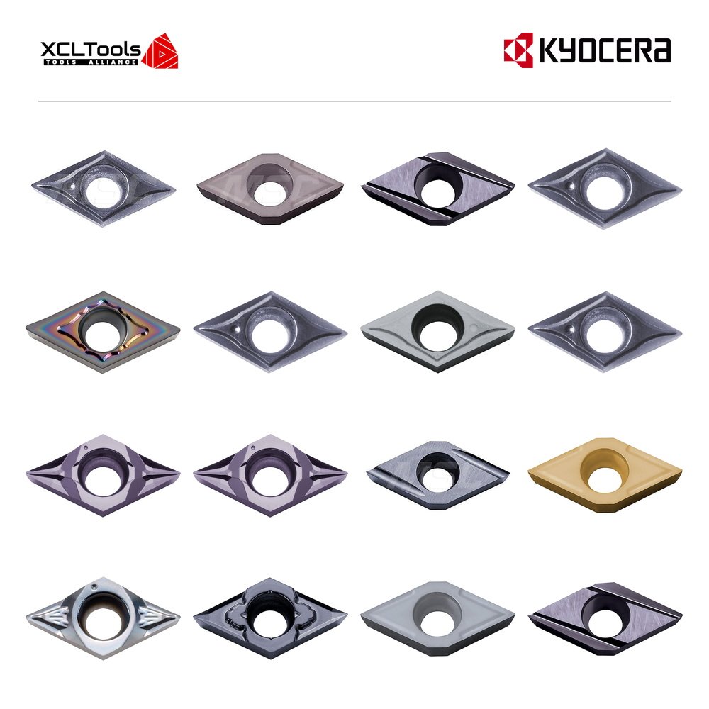 Kyocera DCGT Series CNC Cutting Inserts - XCLTOOLS Kyocera DCGT Series CNC Cutting Inserts - XCLTOOLS