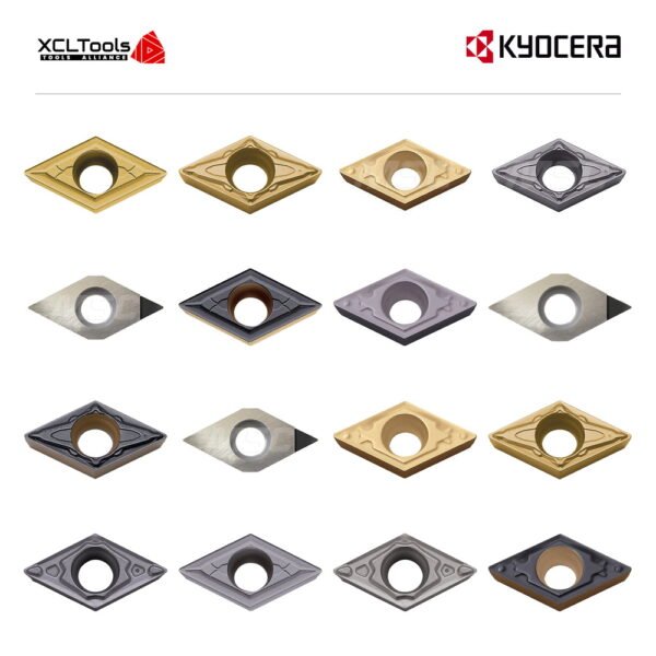 Kyocera DCMT Series CNC Cutting Inserts - XCLTOOLS