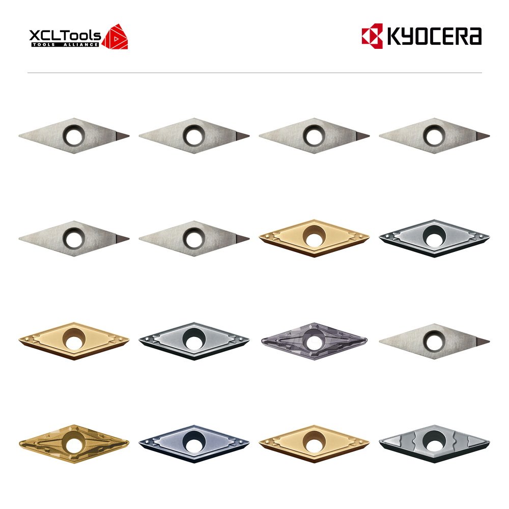 Kyocera VBMT Series CNC Cutting Inserts - XCLTOOLS Kyocera VBMT Series CNC Cutting Inserts - XCLTOOLS