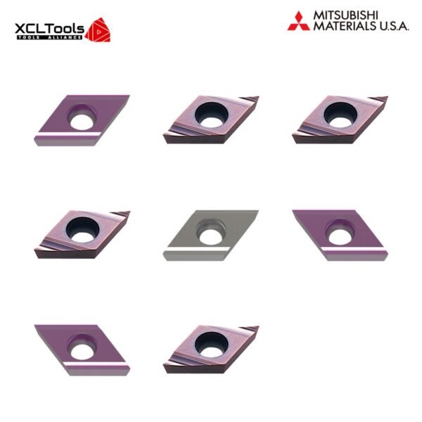 Mitsubishi carbide insert DCET070201R-SN VP15TF