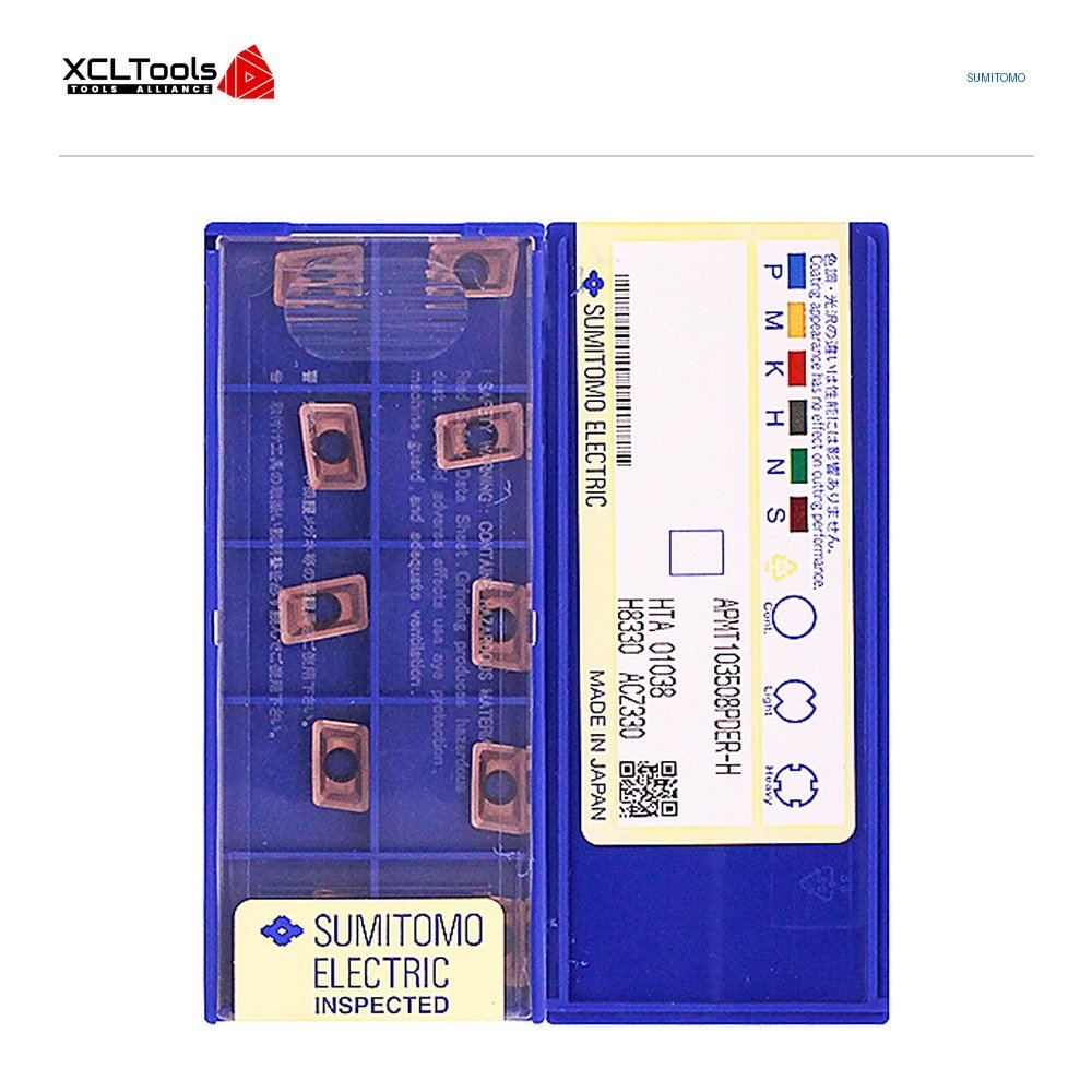Sumitomo APMT103508PDER-H ACZ330 CNC Cutting Insert - XCLTOOLS Sumitomo APMT103508PDER-H ACZ330 CNC Cutting Insert - XCLTOOLS