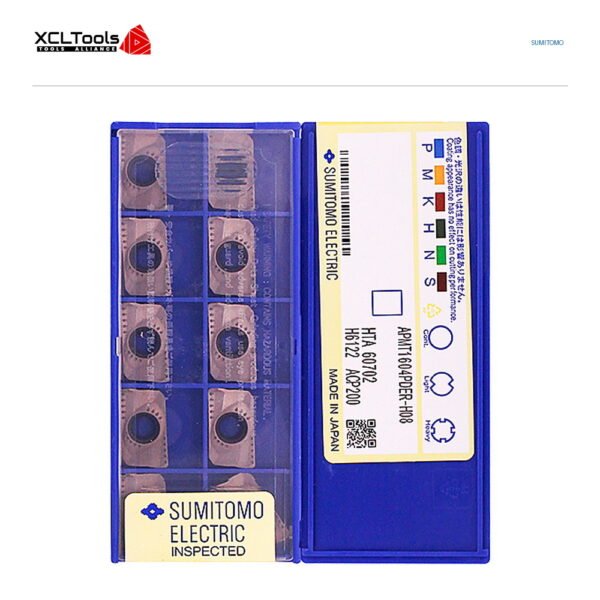 Sumitomo APMT1604PDER-H08 ACP200 CNC Cutting Insert - XCLTOOLS