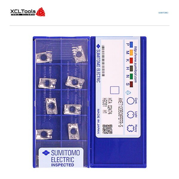 Sumitomo AXET123508PEFR-S H1 CNC Cutting Insert - XCLTOOLS