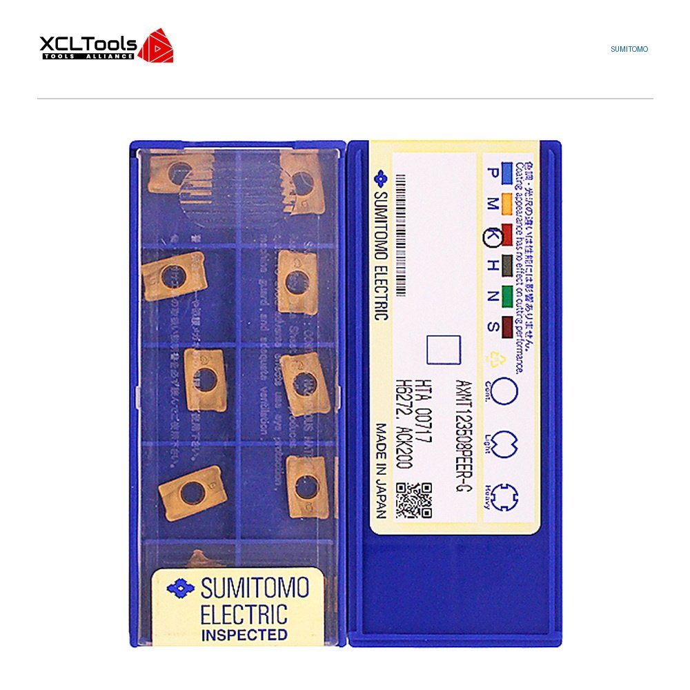 Sumitomo AXMT123508PEER-G ACK200 CNC Cutting Insert - XCLTOOLS Sumitomo AXMT123508PEER-G ACK200 CNC Cutting Insert - XCLTOOLS