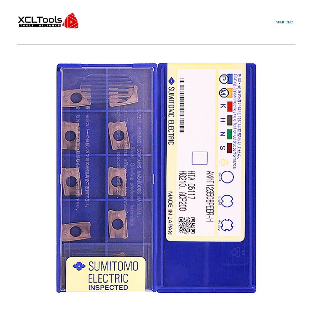 Sumitomo AXMT123508PEER-H ACP200 CNC Cutting Insert - XCLTOOLS Sumitomo AXMT123508PEER-H ACP200 CNC Cutting Insert - XCLTOOLS