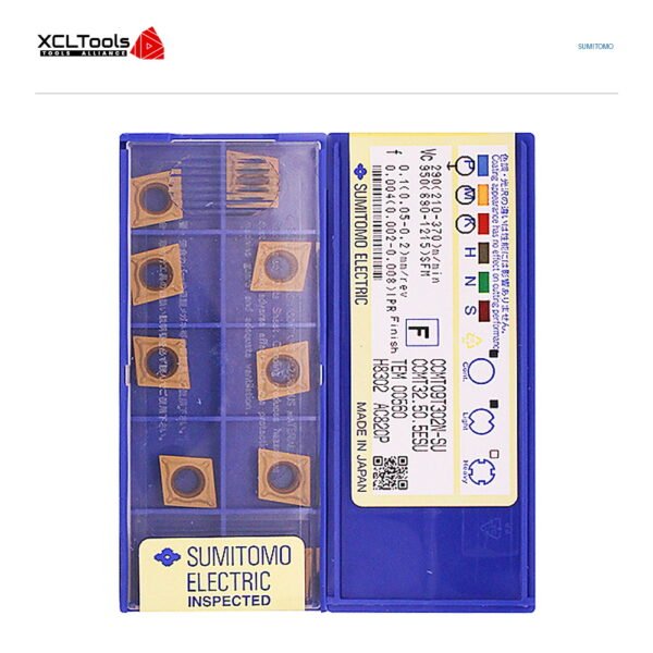 Sumitomo CCMT09T302N-SU AC820P CNC Cutting Insert - XCLTOOLS