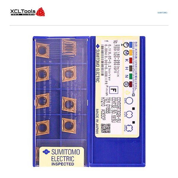 Sumitomo CCMT09T302N-SU AC830P CNC Cutting Insert - XCLTOOLS