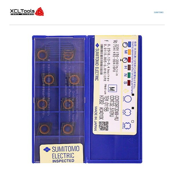 Sumitomo CCMT09T304N-MU AC4010K CNC Cutting Insert - XCLTOOLS
