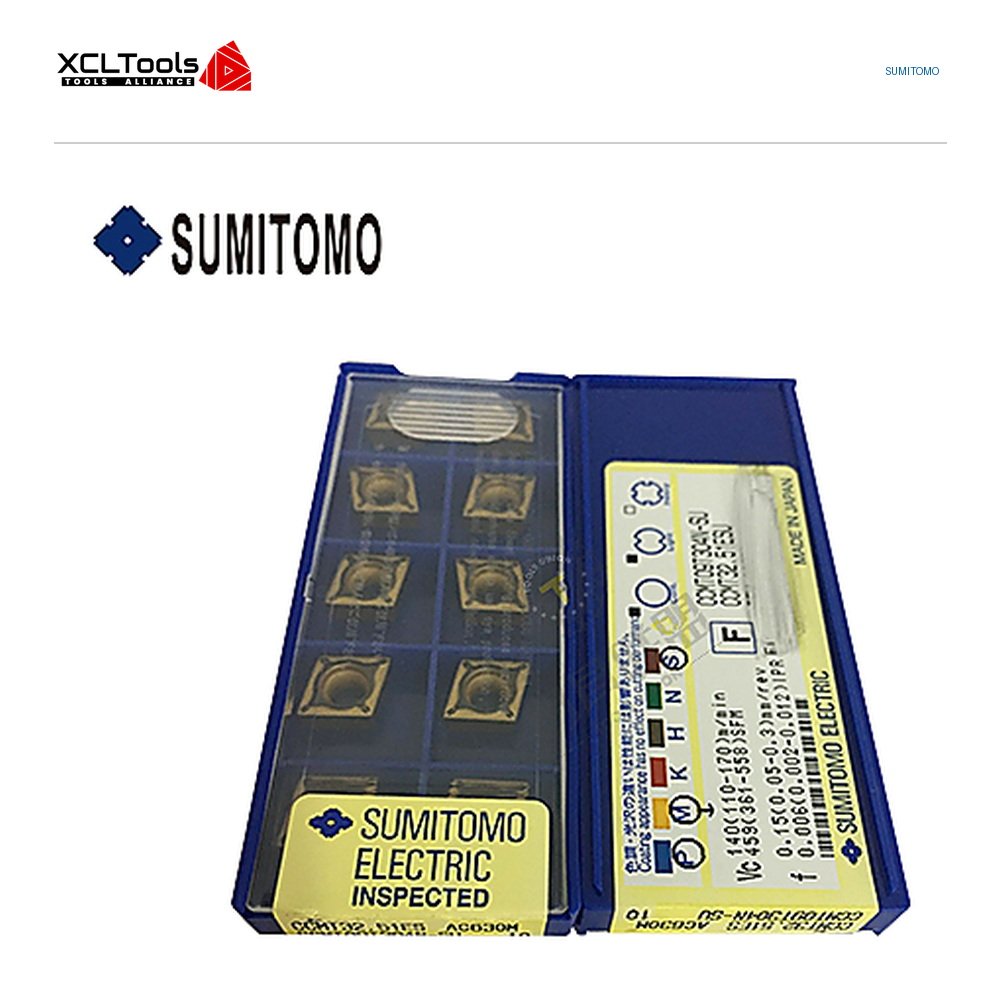 Sumitomo CCMT09T304N-SU AC630M CNC Cutting Insert - XCLTOOLS Sumitomo CCMT09T304N-SU AC630M CNC Cutting Insert - XCLTOOLS