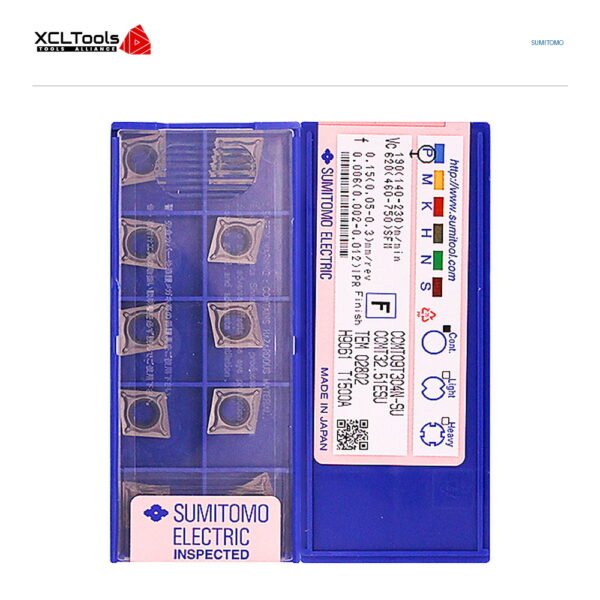 Sumitomo CCMT09T304N-SU T1500A CNC Cutting Insert - XCLTOOLS