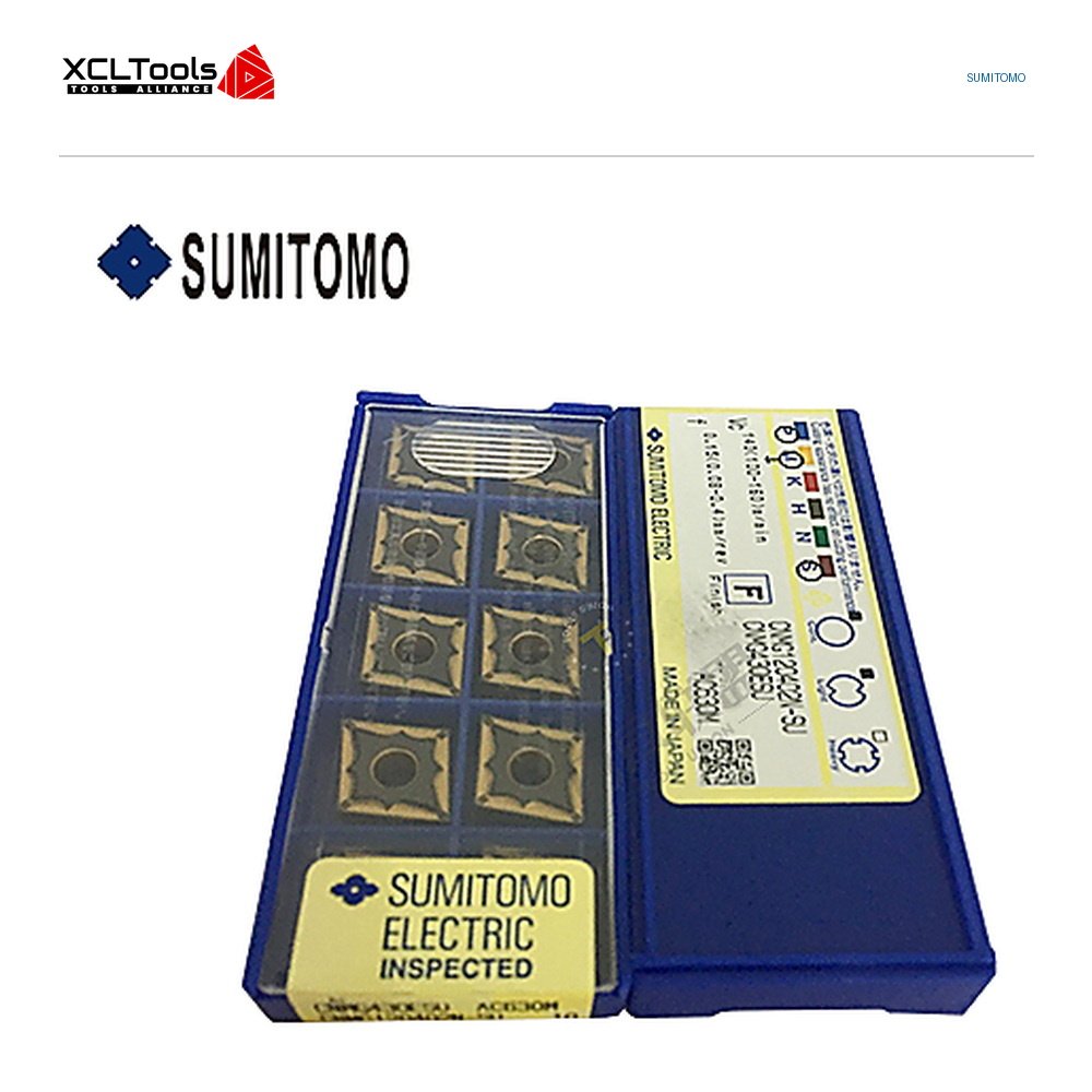 Sumitomo CNMG120402N-SU AC630M CNC Cutting Insert - XCLTOOLS Sumitomo CNMG120402N-SU AC630M CNC Cutting Insert - XCLTOOLS