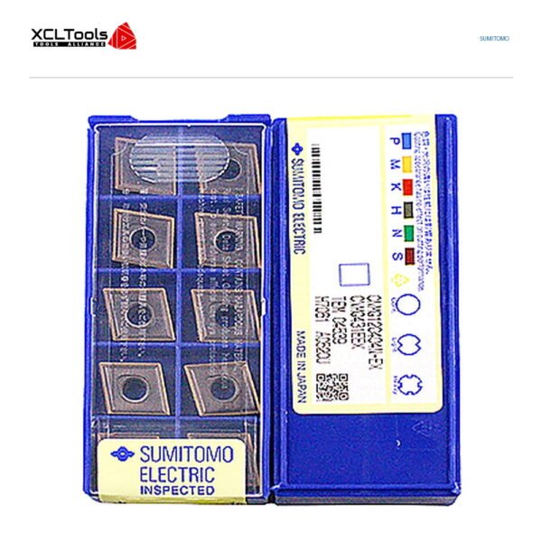 Sumitomo CNMG120404N-EX AC520U CNC Cutting Insert - XCLTOOLS