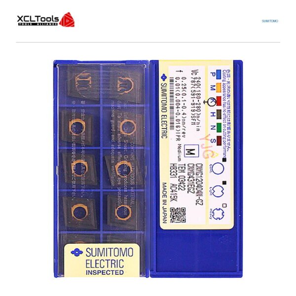Sumitomo CNMG120404N-GZ AC415K CNC Cutting Insert - XCLTOOLS