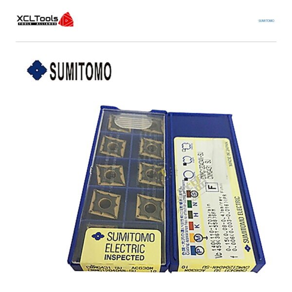 Sumitomo CNMG120404N-SU AC630M CNC Cutting Insert - XCLTOOLS