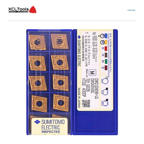 Sumitomo CNMG120404N-UG AC830P CNC Cutting Insert - XCLTOOLS
