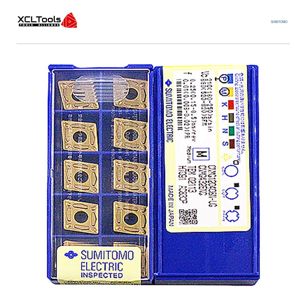 Sumitomo CNMG120408N-UG AC830P CNC Cutting Insert - XCLTOOLS Sumitomo CNMG120408N-UG AC830P CNC Cutting Insert - XCLTOOLS