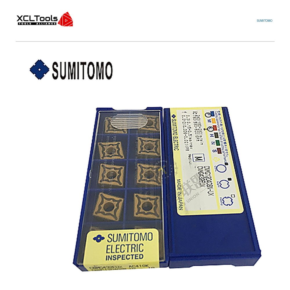 Sumitomo CNMG120408N-UX AC410K CNC Cutting Insert - XCLTOOLS Sumitomo CNMG120408N-UX AC410K CNC Cutting Insert - XCLTOOLS