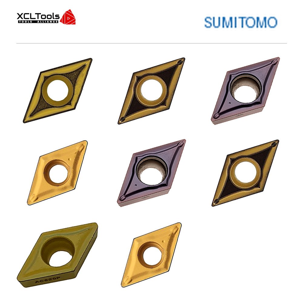 Sumitomo DCMT070204N-SU AC2000 CNC Cutting Insert - XCLTOOLS Sumitomo DCMT070204N-SU AC2000 CNC Cutting Insert - XCLTOOLS