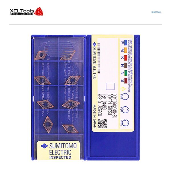 Sumitomo DCMT070204N-SU AC530U CNC Cutting Insert - XCLTOOLS