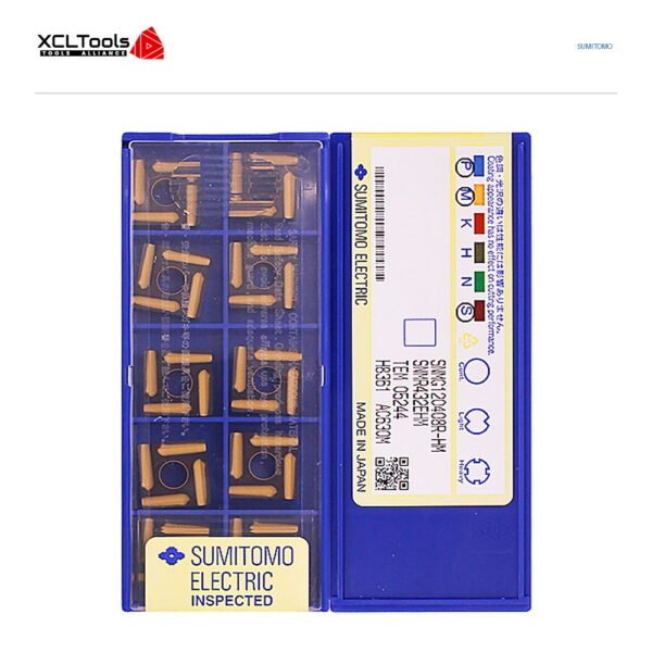 Sumitomo SNMG120408R-HM AC630M CNC Cutting Insert - XCLTOOLS