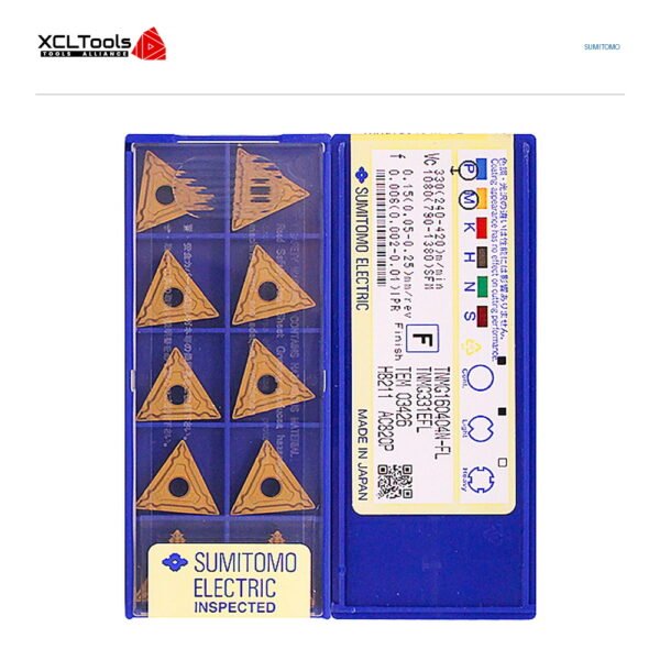 Sumitomo TNMG160404N-FL AC820P CNC Cutting Insert - XCLTOOLS