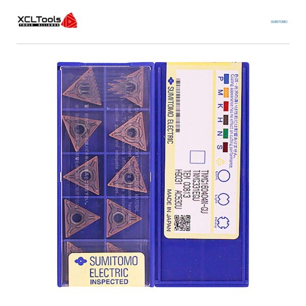 Sumitomo TNMG160404N-GU AC530U CNC Cutting Insert - XCLTOOLS