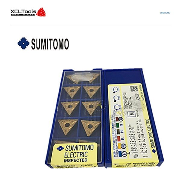 Sumitomo TNMG160404N-GU AC830P CNC Cutting Insert - XCLTOOLS