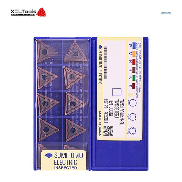 Sumitomo TNMG160404N-SU AC530U CNC Cutting Insert - XCLTOOLS